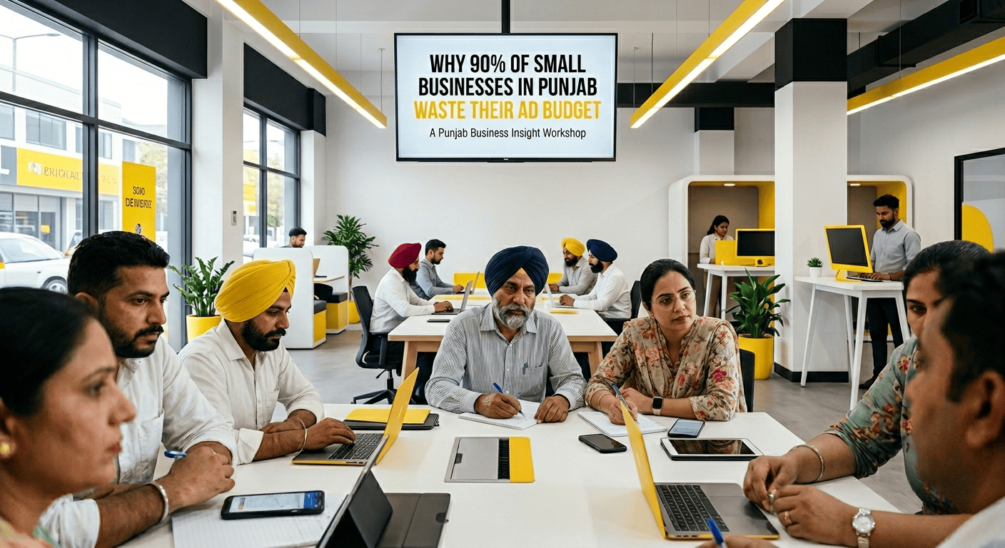 Why 90% of Small Businesses in Punjab Waste Their Ad Budget